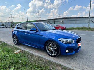 2015 BMW 1 серии 120i II (F20/F21) Рестайлинг, синий, 2150000 рублей, вид 4