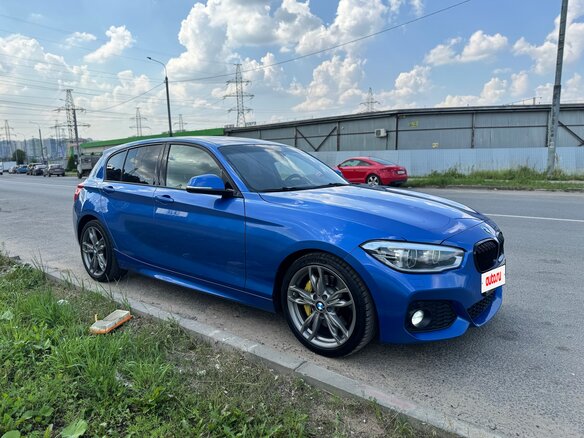 2015 BMW 1 серии 120i II (F20/F21) Рестайлинг, синий, 2150000 рублей - вид 3
