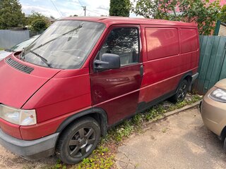 1990 Volkswagen Transporter T4, красный, 495000 рублей, вид 2