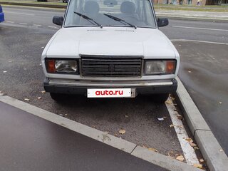 2007 Lada (ВАЗ) 2107, белый, 100000 рублей, вид 2
