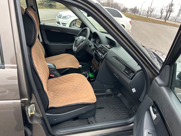 2014 Lada (ВАЗ) Priora I Рестайлинг, коричневый, 810000 рублей - вид 11