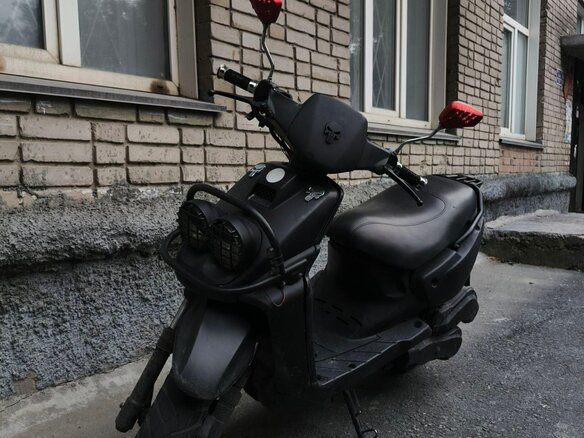 2015 Yamaha BWs, чёрный, 85000 рублей - вид 2