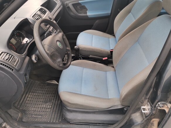 2008 Skoda Fabia II, серый - вид 7