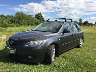 2007 Mazda 3 I (BK) Рестайлинг, синий, 710000 рублей, вид 1