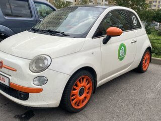 2012 Fiat 500 II, белый, 1150000 рублей, вид 1