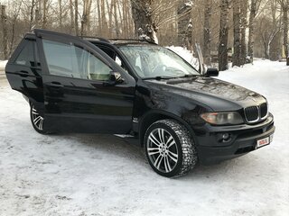 2005 BMW X5 3.0i I (E53) Рестайлинг, чёрный, 1500000 рублей, вид 4