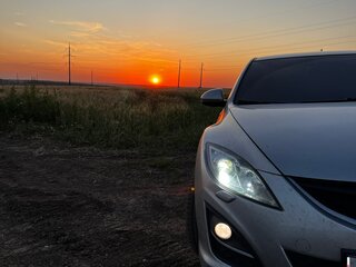 2011 Mazda 6 II (GH) Рестайлинг, серебристый, 1100000 рублей, вид 5