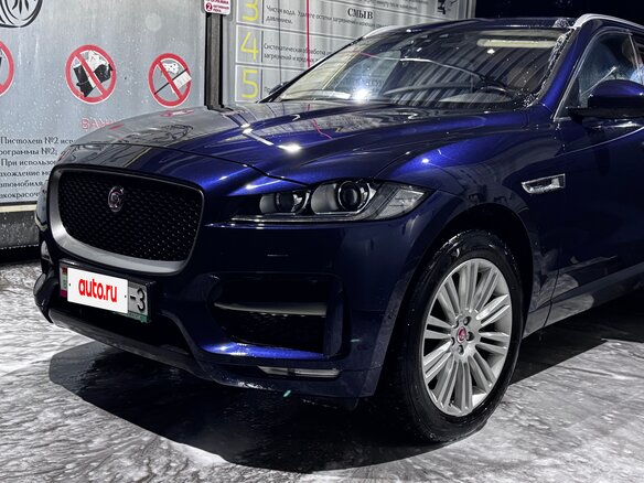 2018 Jaguar F-Pace I, синий, 2600000 рублей