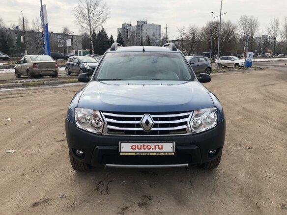 2013 Renault Duster I, синий - вид 1