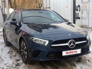 2021 Mercedes-Benz A-Класс 200 IV (W177), синий, 3155000 рублей, вид 1