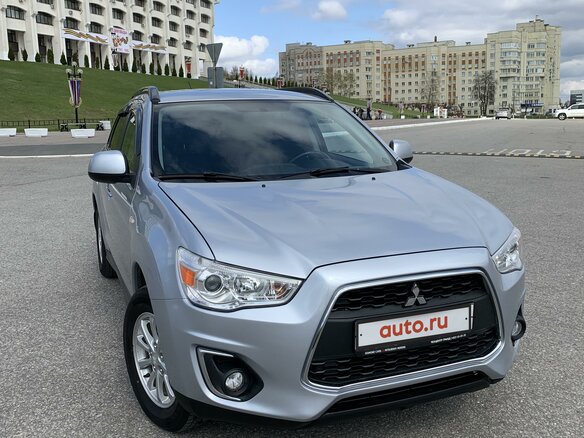 2012 Mitsubishi ASX I, серебристый