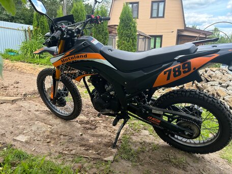 2022 Motoland XV250, чёрный, 100000 рублей, вид 5