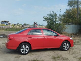 2008 Toyota Corolla AMT X (E140, E150), красный, 695000 рублей, вид 2