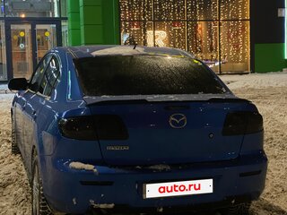 2006 Mazda 3 I (BK) Рестайлинг, синий, 465000 рублей, вид 3
