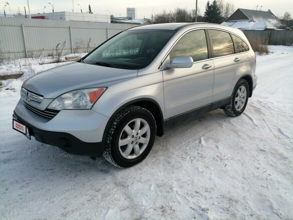 2008 Honda CR-V III, серебристый