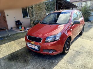 2011 Chevrolet Aveo I Рестайлинг, красный, 430000 рублей, вид 2