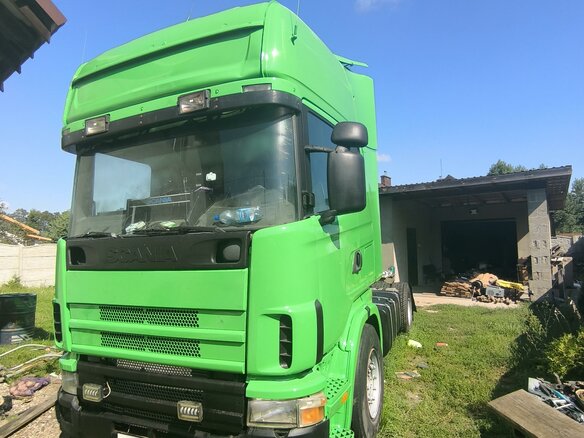 2001 Scania 4-Series, зелёный, 2000000 рублей - вид 6