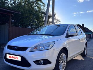 2009 Ford Focus II Рестайлинг, белый, 590000 рублей, вид 1