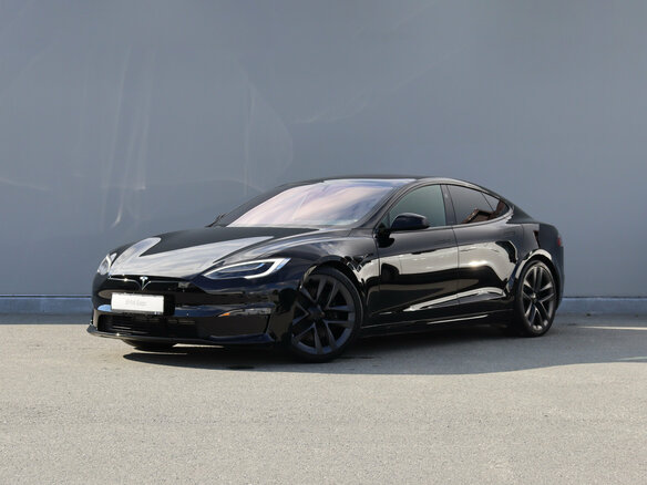 2021 Tesla Model S Plaid I Рестайлинг 2, чёрный, 8800000 рублей