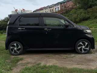 2017 Honda N-WGN I Рестайлинг, чёрный, 600000 рублей, вид 5
