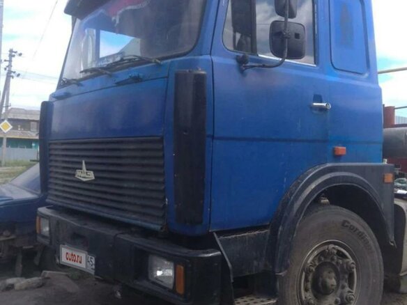 1993 МАЗ 6422, синий - вид 2