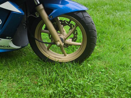 2012 Kymco Super 8, синий, 85000 рублей, вид 3