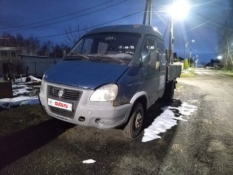 2008 ГАЗ ГАЗель (33023/330273) Фермер, синий, 550000 рублей, вид 2