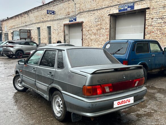 2006 Lada (ВАЗ) 2115, серый, 200000 рублей - вид 3