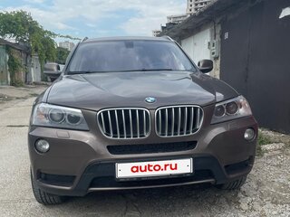 2013 BMW X3 28i xDrive II (F25), коричневый, 1500000 рублей, вид 2