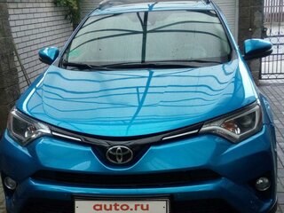 2017 Toyota RAV4 IV (XA40) Рестайлинг, синий, 1640000 рублей, вид 1
