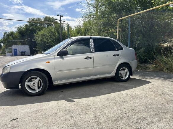 2008 Lada (ВАЗ) Kalina I, серебристый, 180000 рублей - вид 6