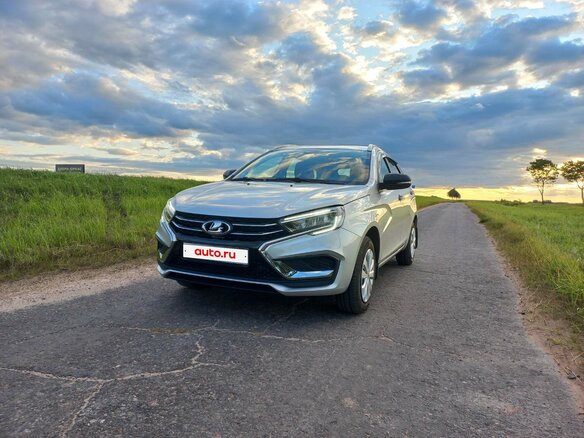 2024 Lada (ВАЗ) Vesta SW I Рестайлинг (NG), серебристый, 1550000 рублей - вид 1
