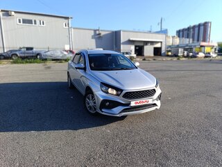 2019 Lada (ВАЗ) Vesta SW I, серебристый, 1150000 рублей, вид 4