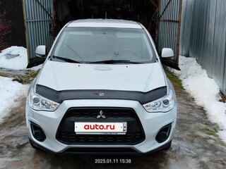 2014 Mitsubishi ASX I Рестайлинг, серебристый, 1000000 рублей, вид 4