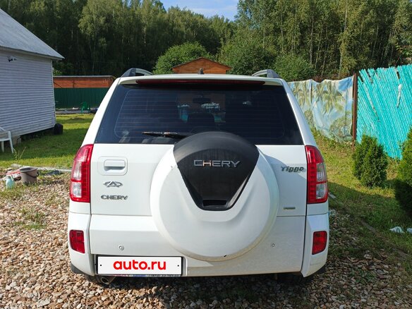 2014 Chery Tiggo (T11) I Рестайлинг (FL), белый, 500000 рублей - вид 3