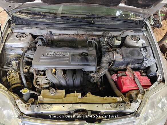 2003 Toyota Corolla IX (E120, E130), серебристый, 500000 рублей - вид 6