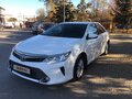2015 Toyota Camry VII (XV50) Рестайлинг, белый, 1799000 рублей
