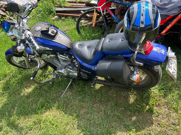 1994 Honda Steed 400, синий, 289000 рублей - вид 3