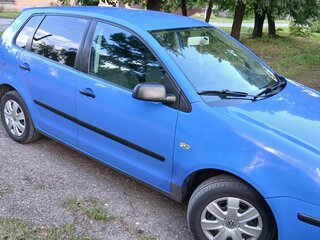 2003 Volkswagen Polo Fun IV, синий, 350000 рублей, вид 4