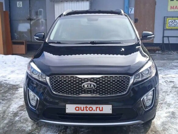 2016 Kia Sorento III Prime, чёрный, 2800000 рублей
