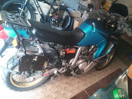 1996 Honda Transalp 400, синий, 300000 рублей, вид 1
