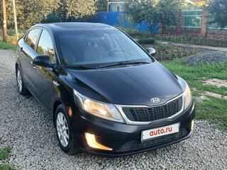2012 Kia Rio III, чёрный, 670000 рублей, вид 4