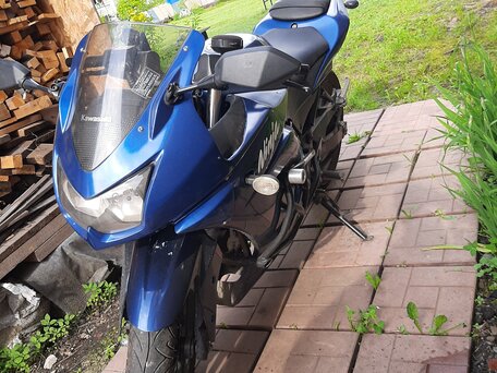 2011 Kawasaki Ninja 250R, синий, 400000 рублей, вид 4