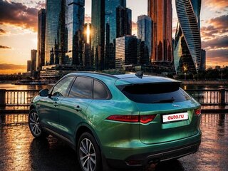 2016 Jaguar F-Pace I, зелёный, 2390000 рублей, вид 5