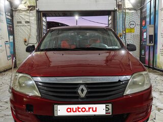 2011 Renault Logan I Рестайлинг, красный, 330000 рублей, вид 5