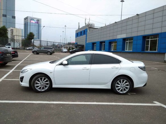 2010 Mazda 6 II (GH) Рестайлинг, белый - вид 6