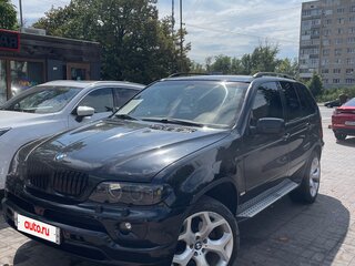 2004 BMW X5 4.4i I (E53) Рестайлинг, чёрный, 950000 рублей, вид 1