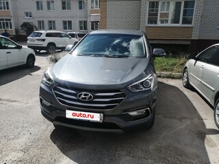 2017 Hyundai Santa Fe III Рестайлинг, серый, 2400000 рублей, вид 5