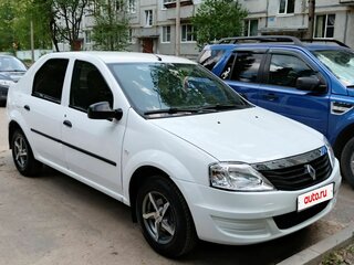 2012 Renault Logan I Рестайлинг, белый, 430000 рублей, вид 2
