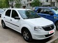 2012 Renault Logan I Рестайлинг, белый, 430000 рублей - вид 1